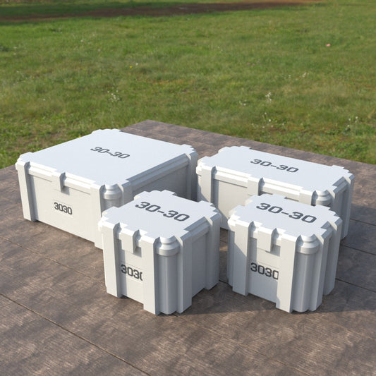 Filamelt Munitionsbox / .30-30 WIN / ‘Klappdeckel’ / Patronenbox, Ammo Box - 3D-Druck aus dem Westerwald