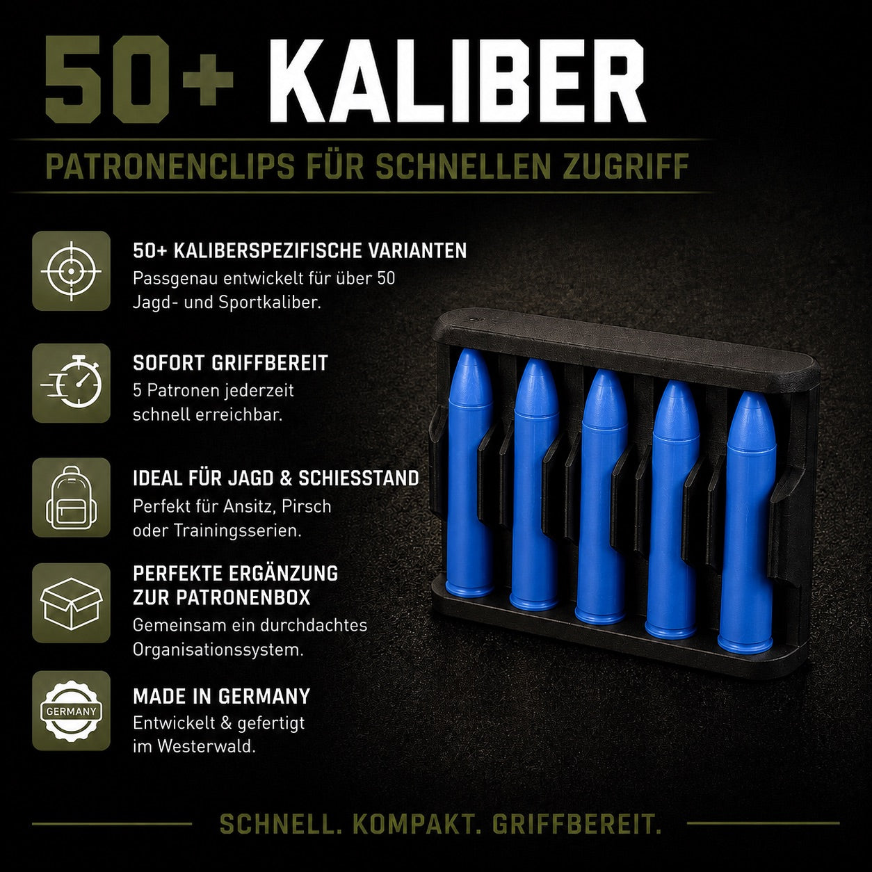 Filamelt - Premium Patronenclip 6mm XC