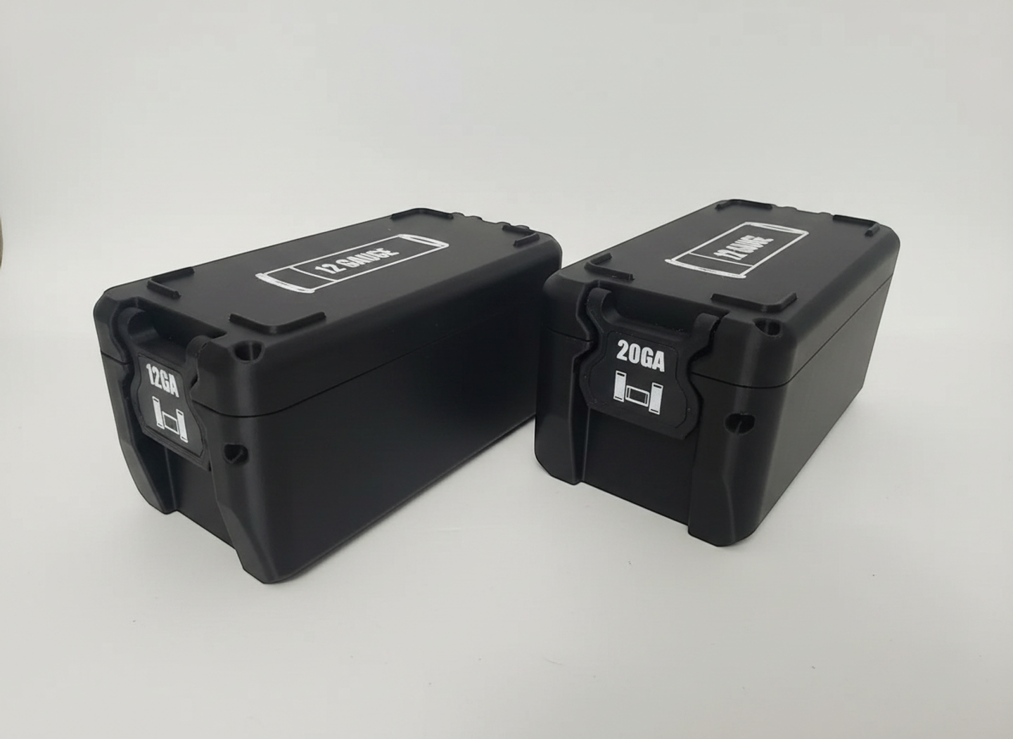 Filamelt Munitionsbox / 20 Gauge / 'Klappdeckel' / Patronenbox, Ammo Box - 3D-Druck aus dem Westerwald