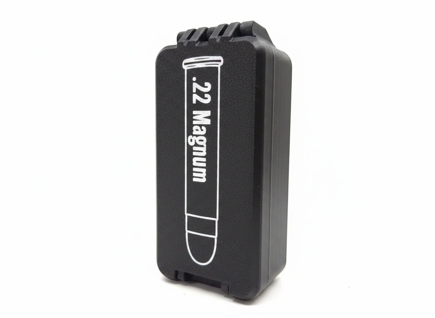 Filamelt Munitionsbox / 22 WMR / 'Klappdeckel' / Patronenbox, Ammo Box - 3D-Druck aus dem Westerwald