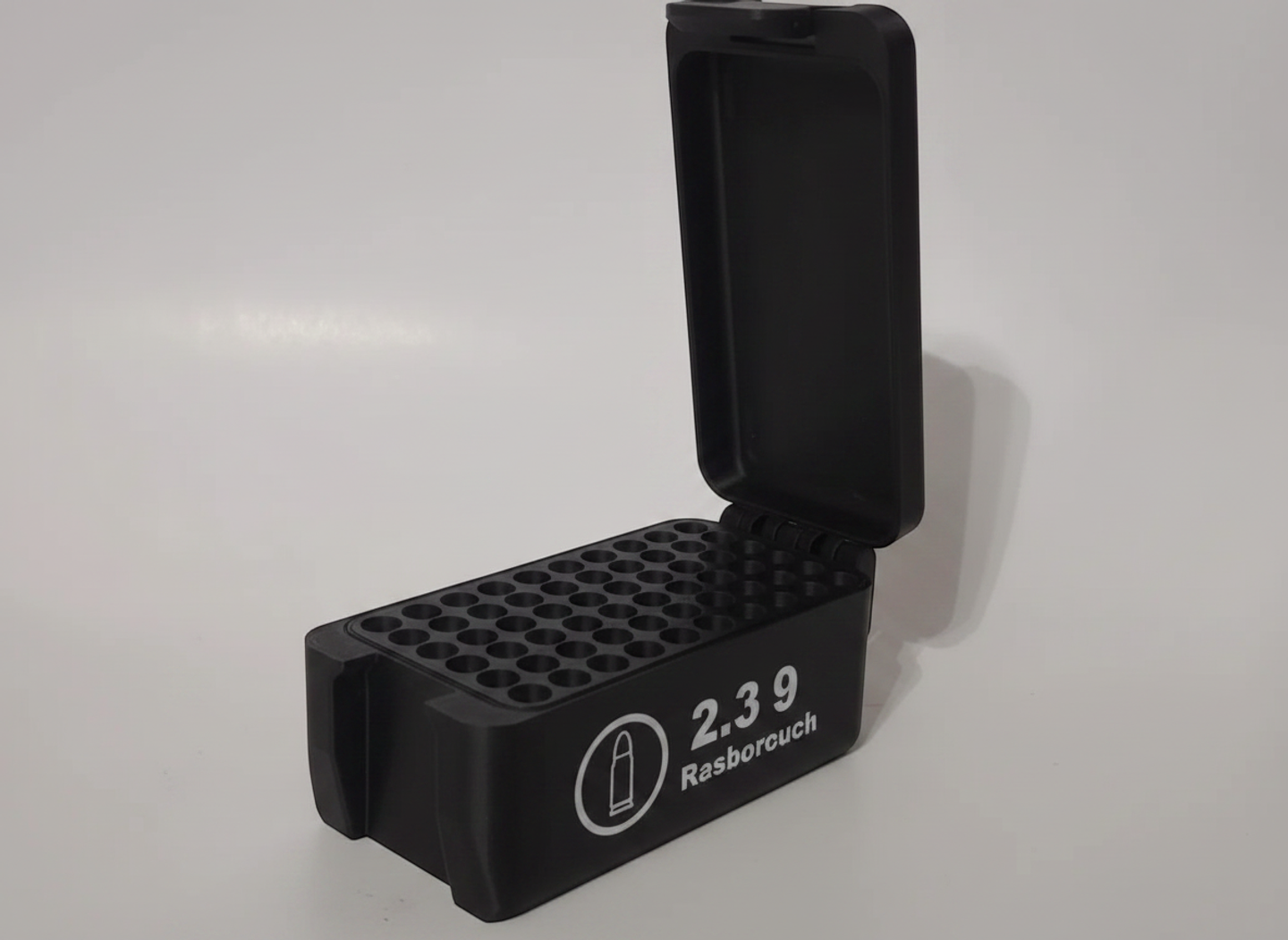 Filamelt Munitionsbox / 300 AAC Blackout / 'Klappdeckel' / Patronenbox, Ammo Box - 3D-Druck aus dem Westerwald