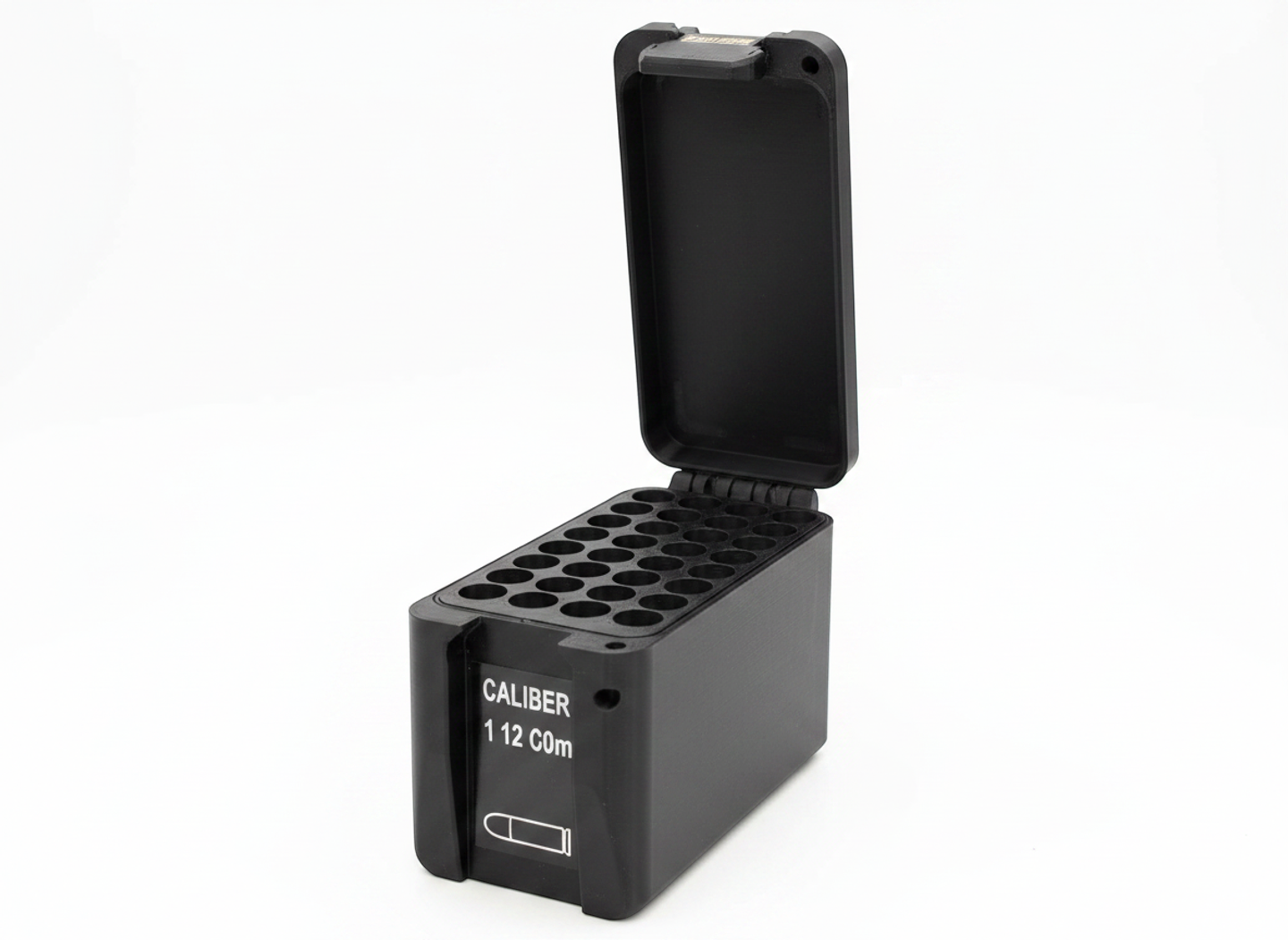 Filamelt Munitionsbox / 300 Winchester Magnum / 'Klappdeckel' / Patronenbox, Ammo Box - 3D-Druck aus dem Westerwald