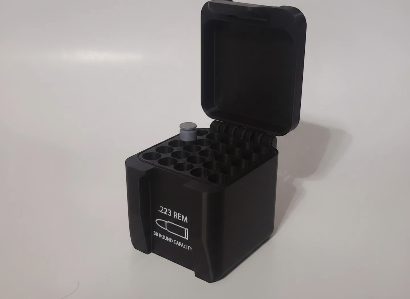 Filamelt Munitionsbox / 308 Winchester / 'Klappdeckel' / Patronenbox, Ammo Box - 3D-Druck aus dem Westerwald