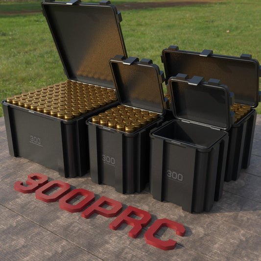 Filamelt Munitionsbox / .300 PRC / ‘Klappdeckel’  / Patronenbox, Ammo Box - 3D-Druck aus dem Westerwald