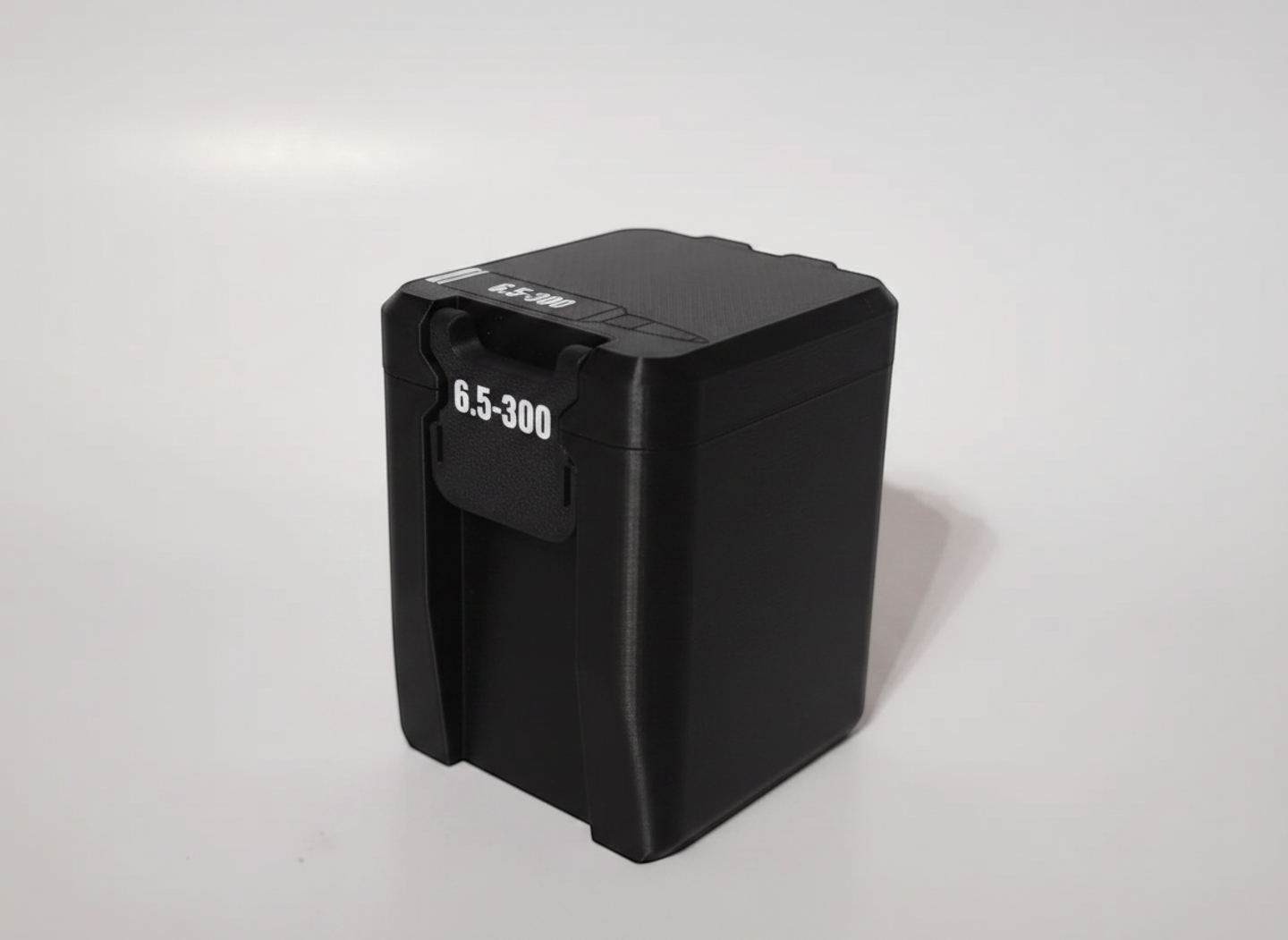 Filamelt Munitionsbox / 6.5-300 Weatherby / 'Klappdeckel' / Patronenbox, Ammo Box - 3D-Druck aus dem Westerwald