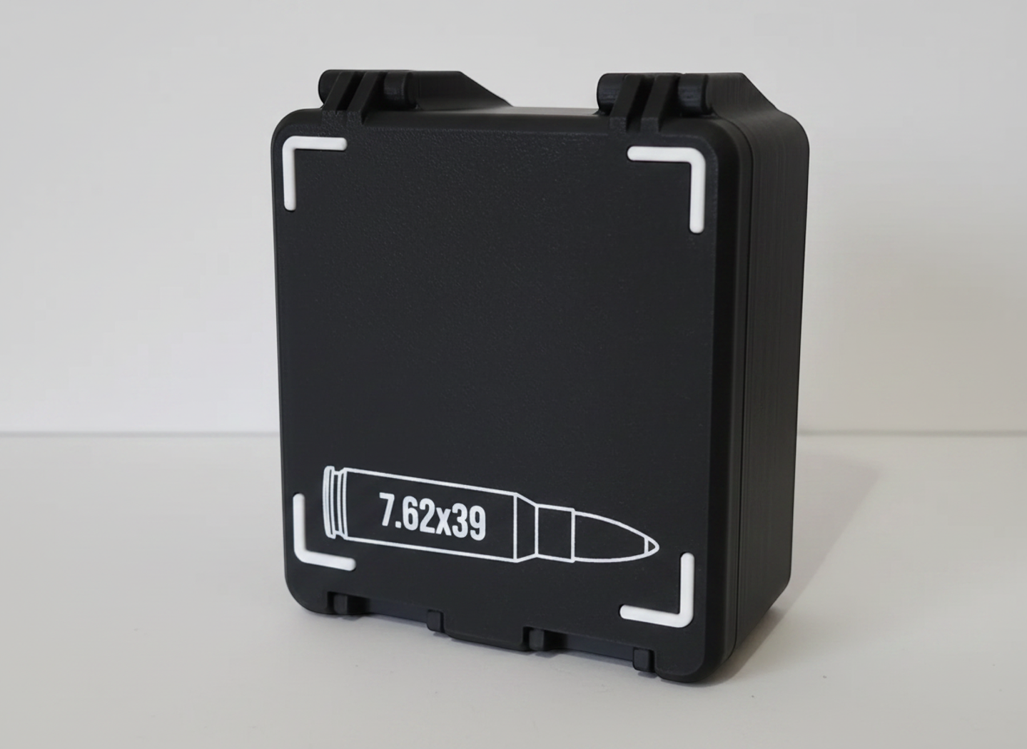 Filamelt Munitionsbox / 7.62x39 / 'Klappdeckel' / Patronenbox, Ammo Box - 3D-Druck aus dem Westerwald
