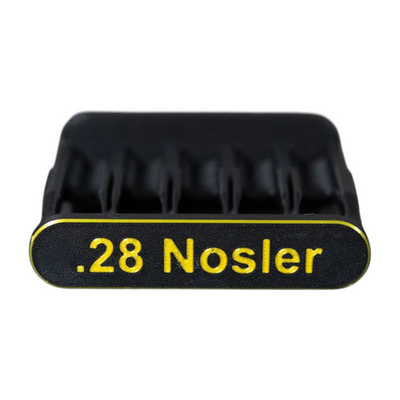 Filamelt Patronenclip .28 Nosler - Cartridge Clip - 3D-Druck aus dem Westerwald